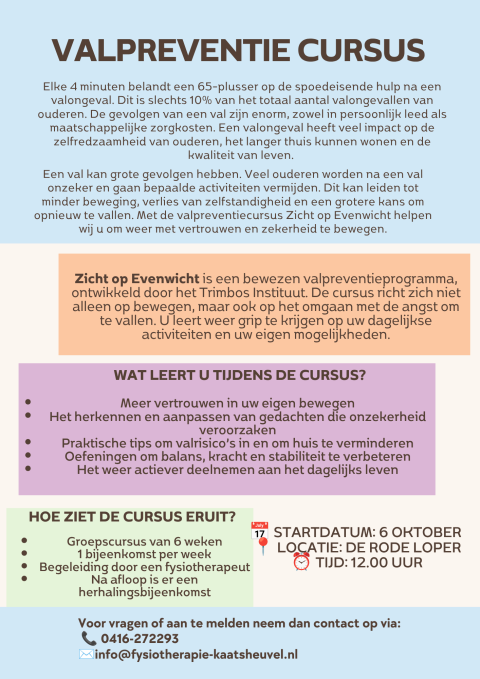 Lichtblauw Lila en Lichtoranje Vriendelijke Professionele Stijl Informatie  Educatie Flyer